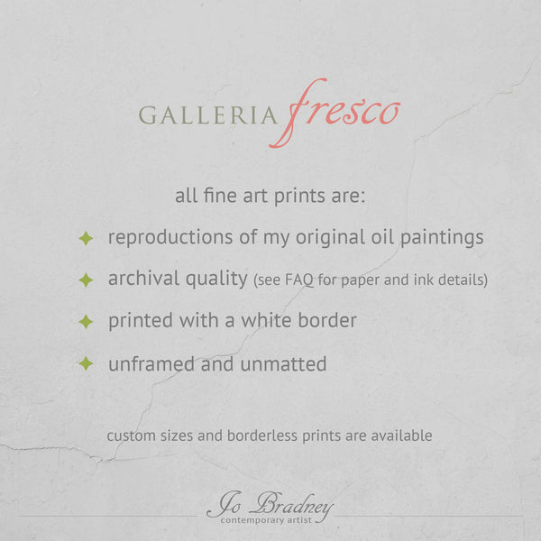 Art Gift for Foodie Connoisseur - Galleria Fresco