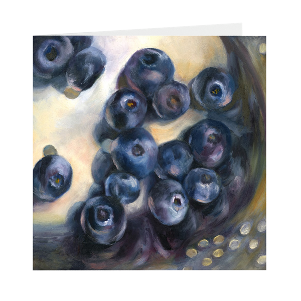 Blue Rinse - Blueberry Note Cards - Galleria Fresco