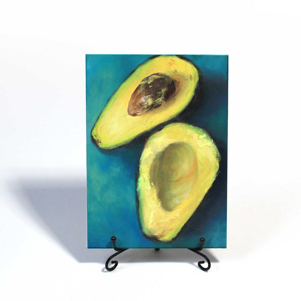 Avocado Twist : 5x7 inches - Galleria Fresco