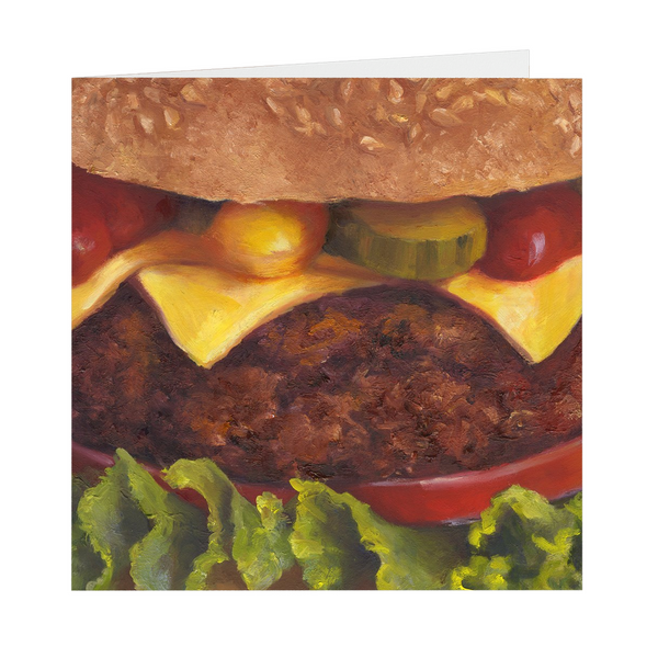 Smiley Burger - Note Cards - Galleria Fresco