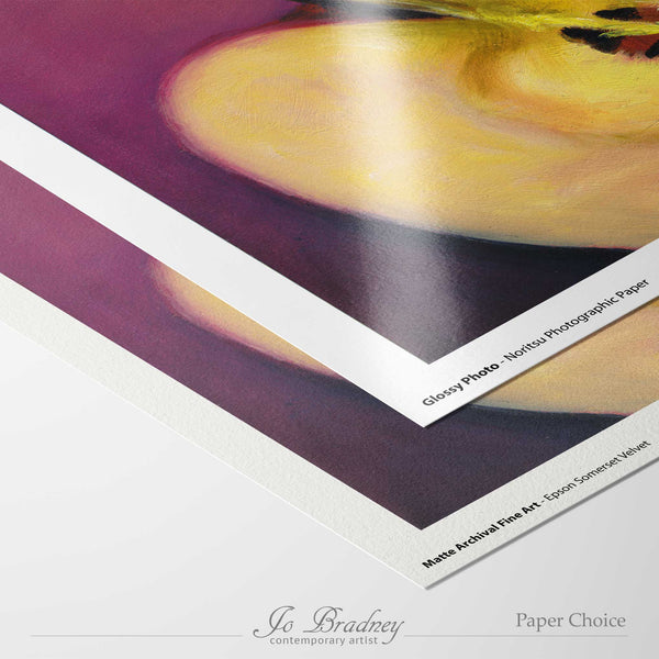 choose matte archival or gloss photo paper