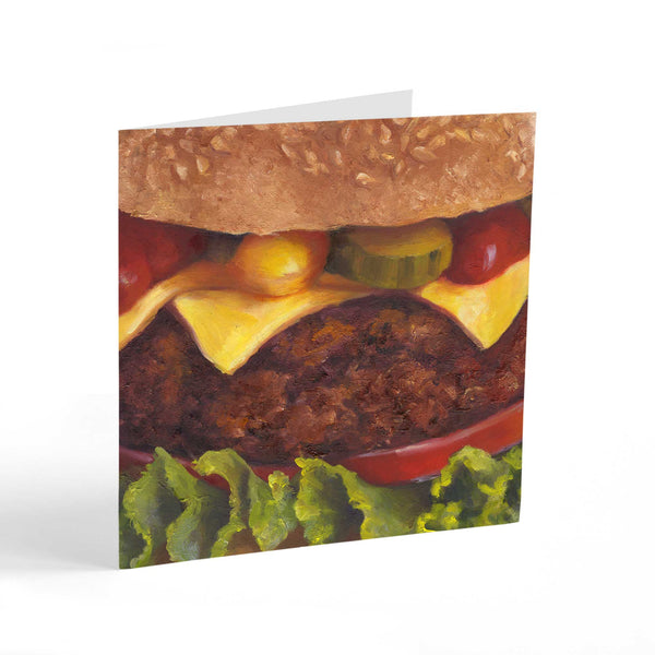 Smiley Burger - Note Cards - Galleria Fresco