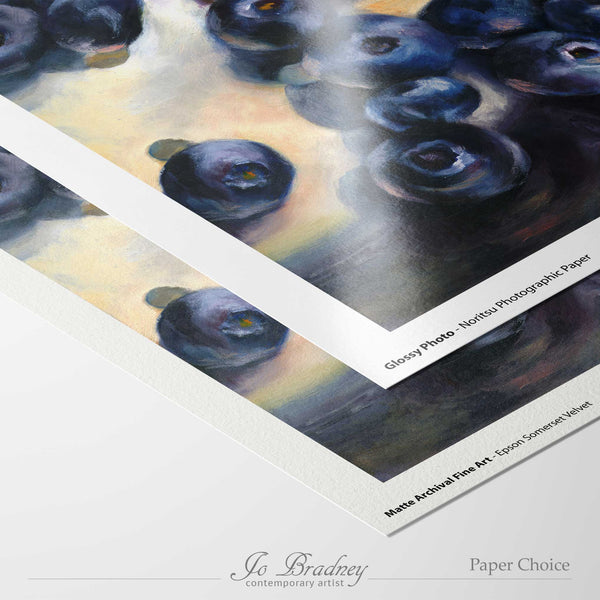 choose matte archival or gloss photo paper