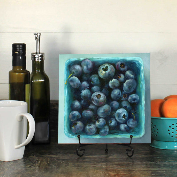 Blueberry Jewel Box : 8x8 inches - Galleria Fresco