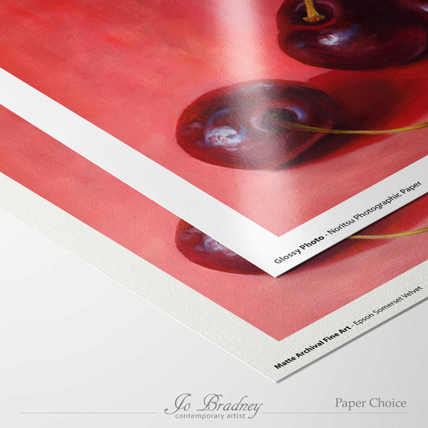 Cherry Trio - Art Print - Galleria Fresco