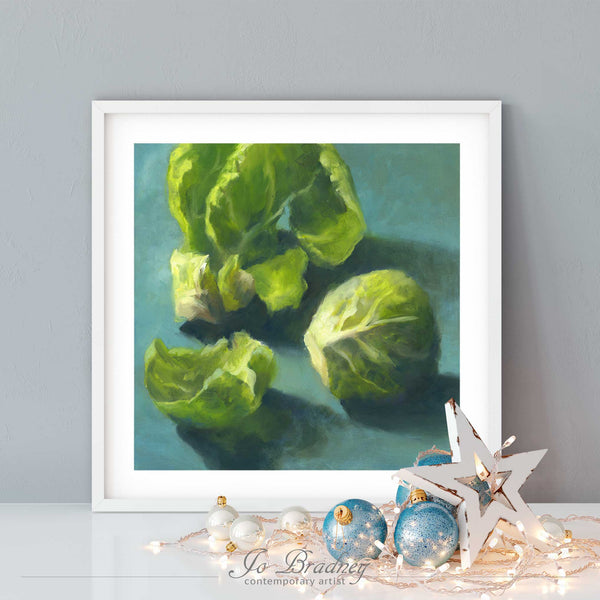 Brussels Sprout - Art Print - Galleria Fresco