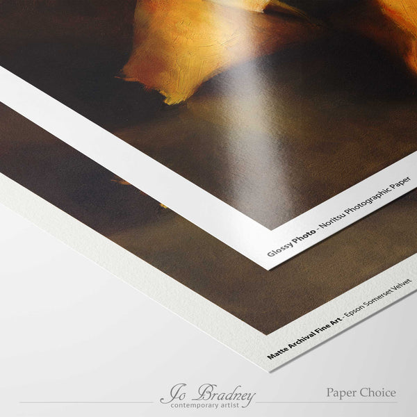 choose matte archival or gloss photo paper