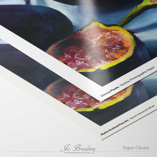 choose matte archival or gloss photo paper