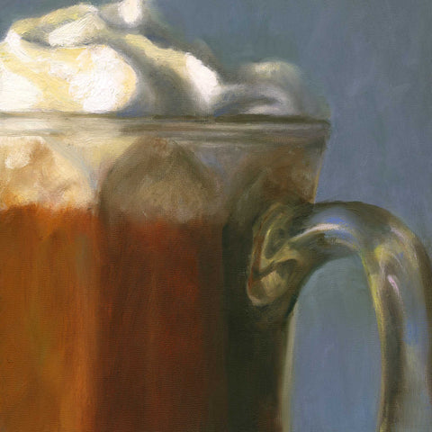 Winter's Splendor - Hot Chocolate Art Print - Galleria Fresco