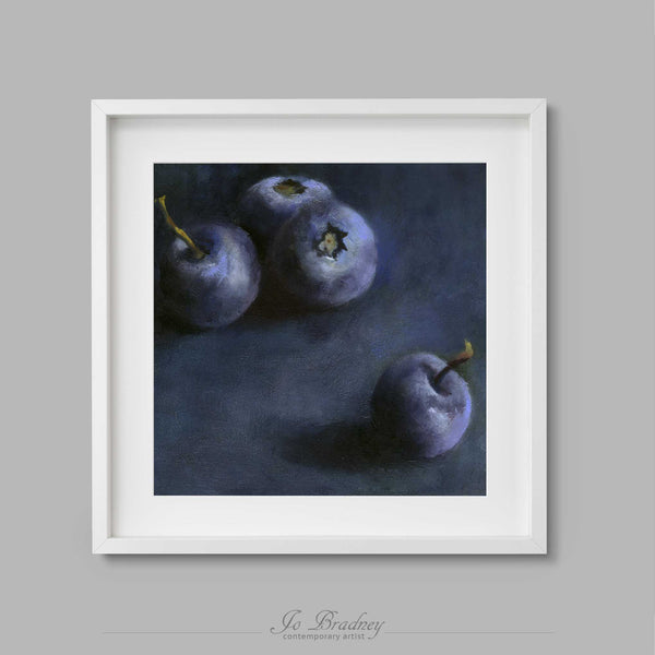 Blueberry Quartet - Art Print - Galleria Fresco
