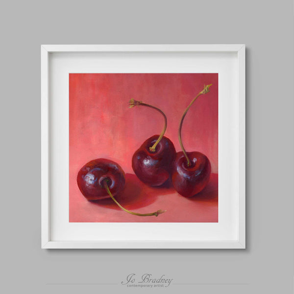 Cherry Trio - Art Print - Galleria Fresco