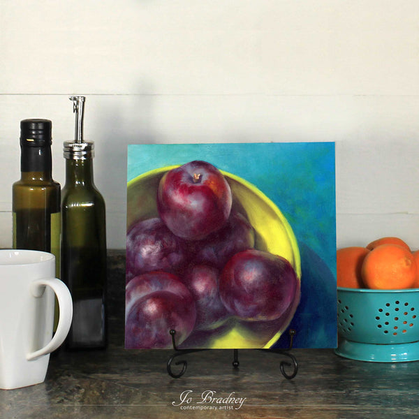 Plum Bowl : 8x8 inches - Galleria Fresco