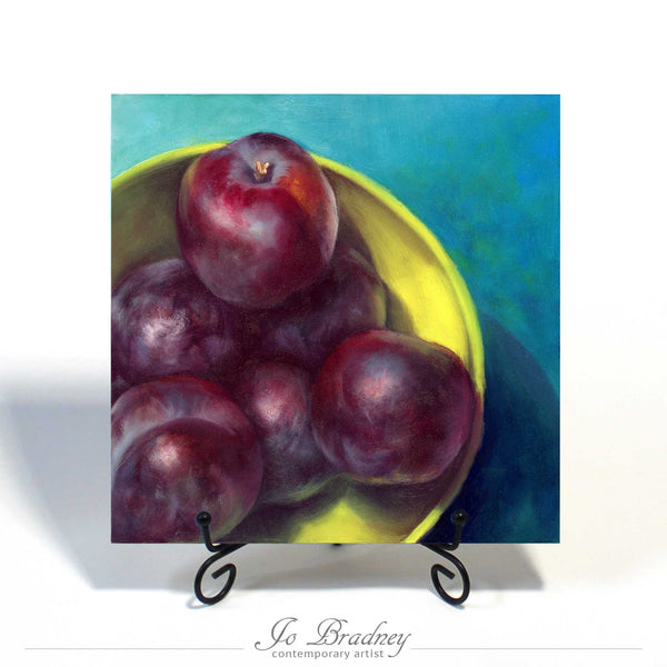 Plum Bowl : 8x8 inches - Galleria Fresco