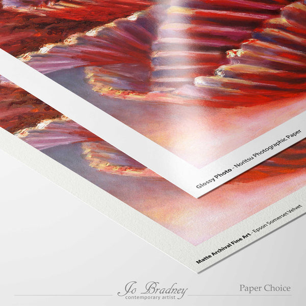 choose matte archival or gloss photo paper